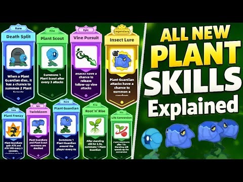 Archero 2: All New Plant Skills Explained | New Plant Skills Quick Guide