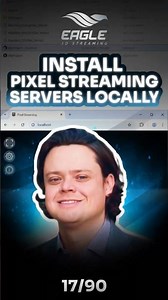 How to install Pixel Streaming servers locally #pixelstreaming #unrealengine #3dvisualization #ue5
