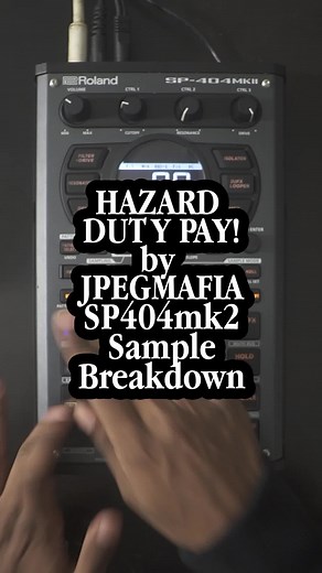 HAZARD DUTY PAY! by JPEGMAFIA SP404mk2 Sample Breakdown! #musicproducer #musicproduction #sp404mk2 #sp404 #90shiphop #beatmaking #classichiphop #samples #sampling #sample #samplebreakdown #jpegmafia #peggy #hazarddutypay #lp
