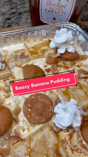 Decadent Drunken Banana Pudding Recipe