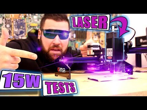 What Can You Cut With This "15W" LASER Machine?