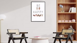 Sign Language Numbers 0-20 Poster Asl Classroom Wall Art Common Words And Phrases Hand Sign Prints Painting For School Nursery Kids Room Wall Decor 12x16in Wframed