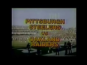 1976-12-26 AFC Championship Game Pittsburgh Steelers vs Oakland Raiders