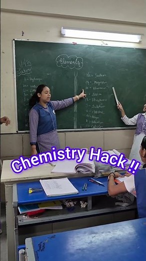 Periodic table elements with fun#class9science #chemistry #periodictable