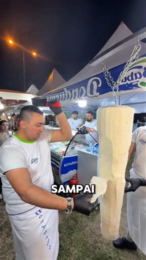 Mengapa Es Krim Turki Begitu Keras? #shorts