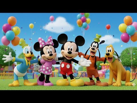 Mickey Mouse 🐭 and Minnie Mouse 💖 | Funny Cartoon for Kids 😂🌈