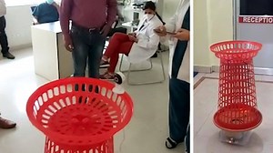 29K views · 201 reactions | ‘Robo Basket’ features a webcam and is capable of delivering medicines and food to the patient's bed. | The Times of India | Facebook
