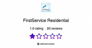 FirstService Residential Residents And Homeowners Associations (HOAs) Reviews 2026 – ComplaintsBoard