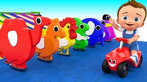 312K views · 7.5K reactions | Animals Tumble Toy Set 3D - Learn Colors for Kids with Little Baby Play Kids Toys Educational | Colors For Kids | Facebook