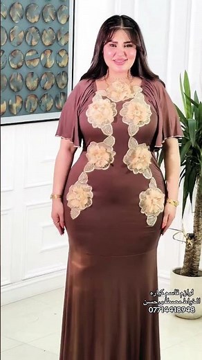 Most Beautiful and Modest Curvy Girl in the World | Arabic Plus Size Women Fashion Model 💫