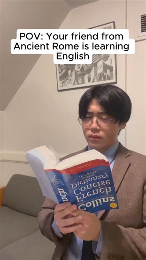 Fratres Romani on Instagram: "Bro is not him 💀 #classics #latin #spokenlatin #languagelovers #languagestudy #ancient #meme"