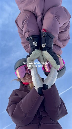 Cute wallpaper inspo for ski girls ⛷️