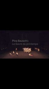 4K views · 115 reactions | English National Ballet Rite of Spring Pina Bausch’s version | Fondation Igor Stravinsky | Facebook