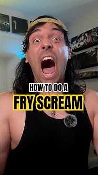 Learn how to FRY SCREAM with Pro Vocal Coach David Benites