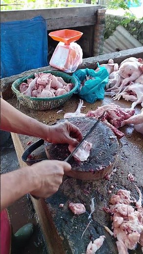 Chicken Cutting Skills