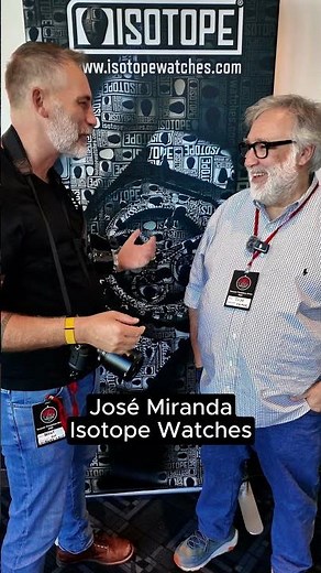 Isotope Watches at the Toronto Timepiece Show #isotopewatches #watch #britishwatchmaker