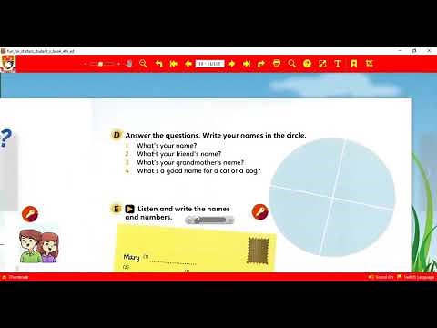 Fun For Starters (Pre A1) | Unit 3: What's your name?