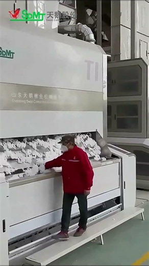 Ginning Is Not Enough | Swan Cotton Lint Cleaning Machine