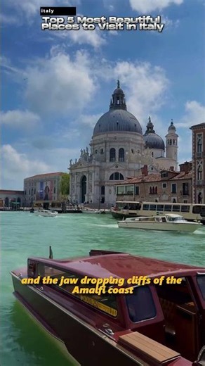 5 Breathtaking Places You MUST Visit in Italy! 🇮🇹 #shorts #travel
