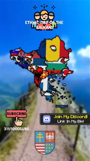 Ethnic map of the balkans #country #europe #map #mapping #flag #history #geography #balkans #world