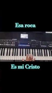 Esa roca 👑#piano #musicacristiana #teclado #tutorial #intro #PSRSX600 #yamaha