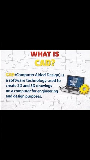 💻 What is CAD? | Simple Definition ExplainedLearn Computer Aided Design in Easy Words ✏️ #shortsfeed