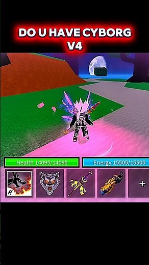 "CYBORG V4 SHOWCASE"#roblox #bloxfruits #edit