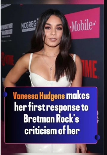 Vanessa Hudgens makes her first response to Bretman Rock's criticism of her.#celebrity #fyp #foryou #usa🇺🇸 #viral