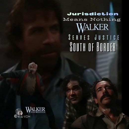 This Border Won't Stop Him Chuck Norris Delivers Justice Anyway #WalkerTexasRanger #ActionPacked