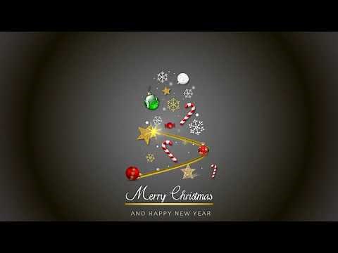Powerpoint Animated Christmas tree Motion Graphics