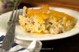 Hashbrown and Sausage Casserole