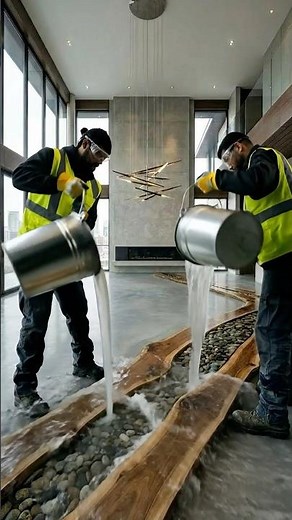 Luxury Residential Epoxy Flooring Design