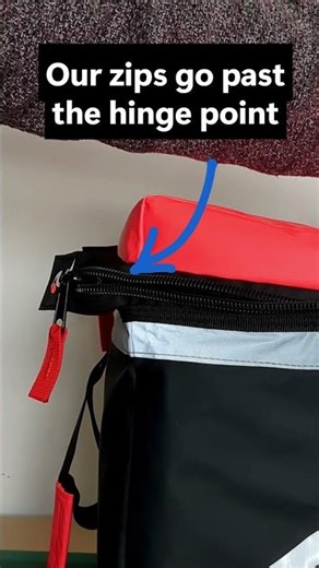 Delivery bag zips always breaking?