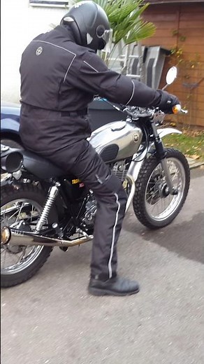 Yamaha SR500 Scrambler Supertrapp Exhaust Sound #sr500 #exhaust