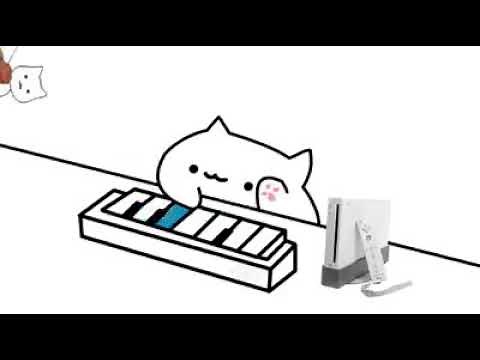 Gatito kawaii tocando piano Activa el sonido (Primer video :D)