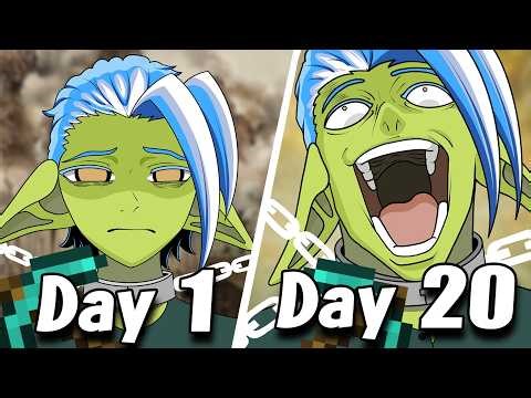 I Tortured Myself by Chaining Myself to Idiots | Minecraft