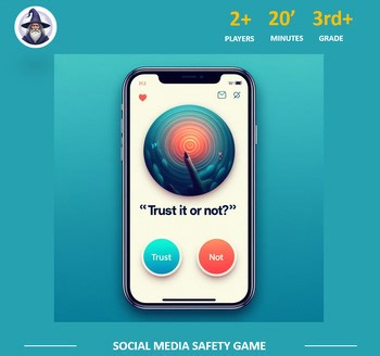 Social Media Safety Game | Spot Fake Messages | Digital Literacy Activity