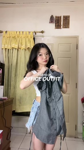 Office Outfit Fitted Shirt: Day 1/7 Inspiration