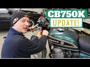 CB750K Exhaust Install and Controls Removal (CB750K Project pt. 3)