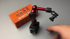 0..8mm Dial Test Indicator Gauge Universal Magnetic Base Holder Stand Table Scale Precision Indicators Center Finder Measurement