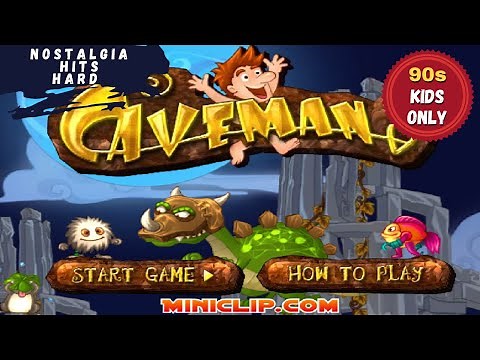 Caveman Level 1 - MiniClip Games | Nostalgia Overload