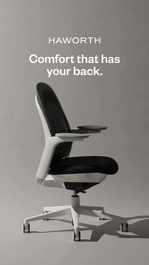 Designed with a responsive, weight-activated tilt mechanism, our newest chair gives you instant, intuitive comfort. Just sit and settle in. | Haworth