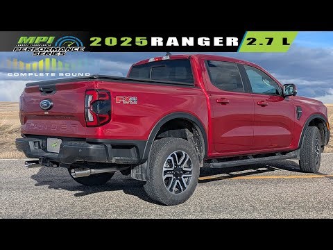 2024-2026 | Ford Ranger 2.7L | Dual Cat Back Exhaust | MPI Performance Series