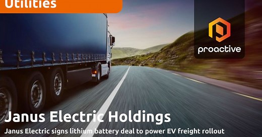 Janus Electric inks major battery supply deal