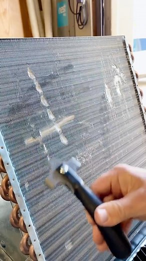 It’s truly gratifying to see 😊. Our air conditioning technicians are equipped with these amazing HVAC tools designed to repair any damage to the metal fins on your AC coil. Not only is it entertaining to observe—it also enhances your AC’s cooling efficiency throughout the summer🙌🏼. #hvaclife #hvactechnician #airconditioning #hvacservice #hvactech #contractor #hvactools #ReelTrends #fintool | Air We Go Air Conditioning