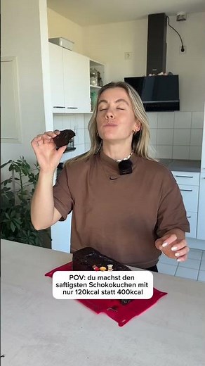 Der saftigste low cal & no sugar Schokokuchen😮‍💨🍫 (Rezept im ersten Kommentar)