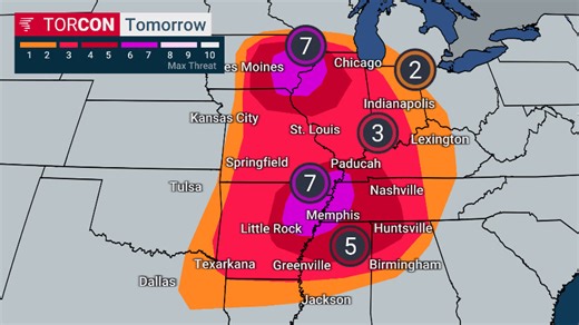 9.3K views · 171 reactions | NEW: Friday's severe weather threat has increased in some areas. We're LIVE today taking you through the forecast and sharing safety tips. | The Weather Channel | Facebook