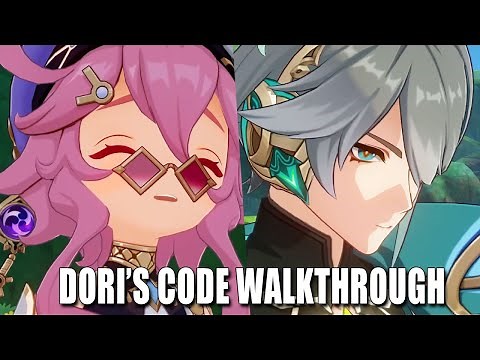 Genshin Impact: Sumeru Quest Walkthrough | Port Ormos & Dori's Informant Code