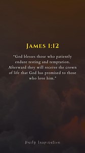 True strength is found in perseverance. When you remain faithful through life's challenges, the reward is greater than you can imagine. Keep going, your blessings are on the way! #PerseverancePaysOff #StayFaithful #StrengthInTrials #BlessingsAhead #FaithJourney #OvercomeWithFaith #EnduranceAndGrace | Daily Inspiration