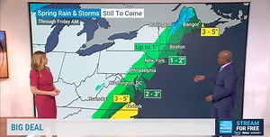 29K views · 152 reactions | Heavy rain moving up the East Coast is expected to impact the Northeast, potentially slowing the recovery from Baltimore's bridge collapse. Jen Carfagno and Alex Wallace have the latest: | The Weather Channel | Facebook